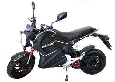 China &quot;trotinette&quot; bonde da bicicleta motorizada da cor preta para o elevado desempenho do adulto 48V 350W fornecedor