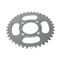 Do ferro traseiro da roda dentada Chain de 37 dentes resistência de desgaste material para a bicicleta do poço fornecedor