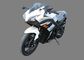 O ar transversal fresco das motocicletas CGB 150cc do esporte do combustível de gás refrigerou o corpo plástico branco do motor fornecedor