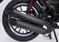 Cor durável estável do preto do quadro da motocicleta legal da rua da ignição 125cc do CDI fornecedor